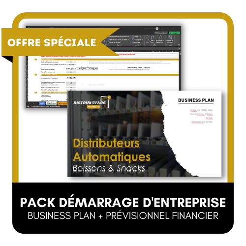 Pack démarrage d'entreprise (Business Plan + Prévisionnel Financier)