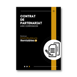 Contrat Partenariat